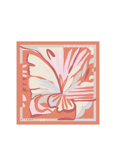 Sisley Flora Bandana/fular -2018-47 47 Şeftali