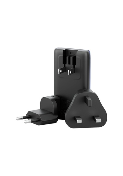 Energea Travelworld Edge 65 2 Adet 65w Usb 3.0 Çıkışlı Universal Pd Hızlı Şarj Aleti - Koyu Gri