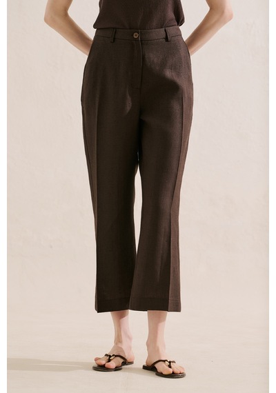 Manuka Keten Klasik Pantolon Acıkahve Ss26pnt00035-23.6552