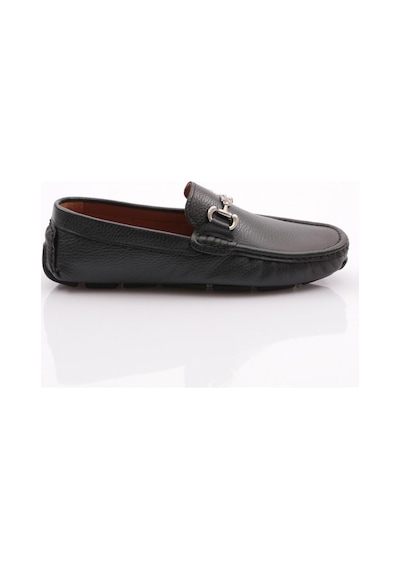 Dgn 1010 Erkek Metal Aksesuarli Comfort Ayakkabi 1010-2531-R2128 Siyah