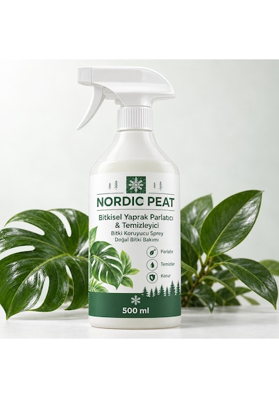 Nordic Yaprak Parlatıcı & Temizleyici - Bitki Koruyucu Sprey Doğal Bitki Bakım 500 Ml 1