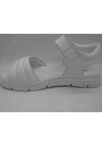 Toddler 491 Beyaz Doğal Deri Anatomik Taban Çocuk Sandalet 31-35 Beyaz