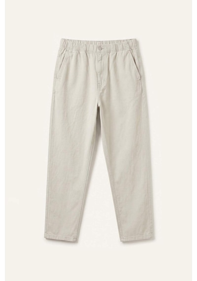 Defacto Baggy Fıt Elastik Bel Bej Pantolon H5888ax26augr535 Gri-gr535