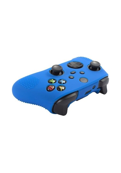 Xbox Series S/x Silikon Mavi Kol Koruyucu Kılıf 9. Nesil Kol Uyumlu