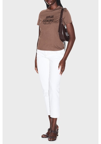 Armani Exchange Bayan Kot Pantolon Xw000073 Af21335 M0054 Beyaz
