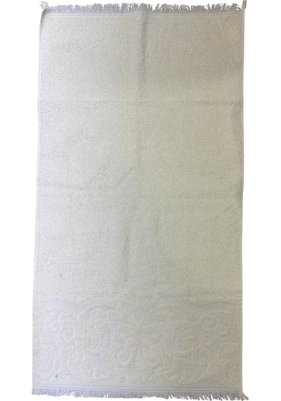Maxstyle Alara Jakarlı 50x90cm Havlu Krem Krem