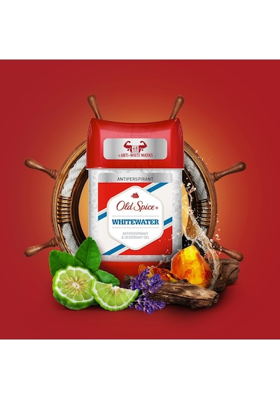 Old Spice Antiperspirant Whitewater Clear Erkek Jel 70 ML x 2