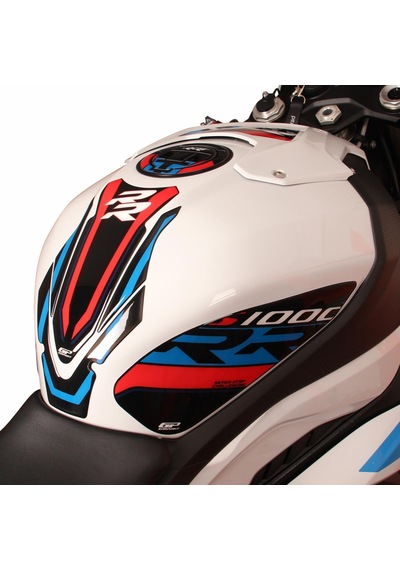 GP Kompozit BMW S 1000 RR 2019-2024 Uyumlu Tank Pad Seti Siyah