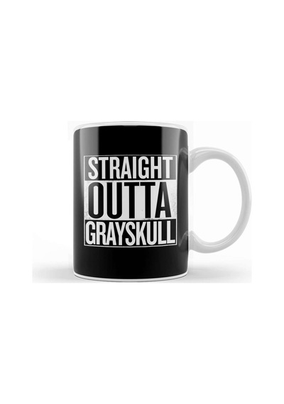 Straight Outta Hill Valley Back To The Future White Kupa Bardak Porselen Karışık
