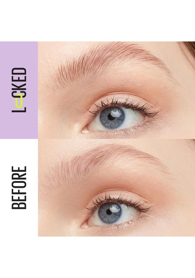 Super Lock Brow Glue Kaş Sabitleyici Maskara - Taupe Çok Renkli