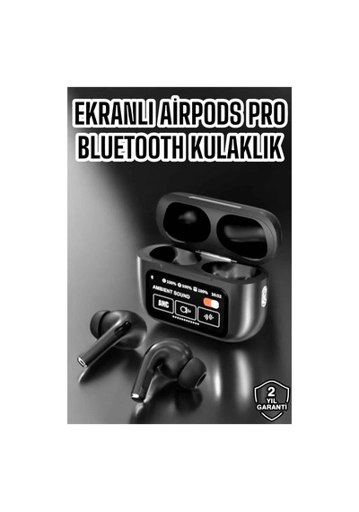 Yeni Nesil Bluetooth Kulaklık Ekranlı Yüksek Ses Kaliteli Uzun Şarj Süreli Kulak Içi