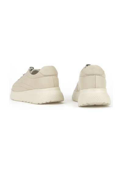 Ziya, Kadın Hakiki Deri Sneaker 1531050z2650f100k Bej 1531050z2650f100k 340 Bej