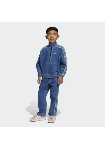 Adidas Çocuk Mavi Jean 2'li Takım Jc7871 Mavi