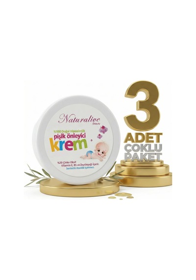 Naturalive Doğal Pişik Kremi 3x50 Gr