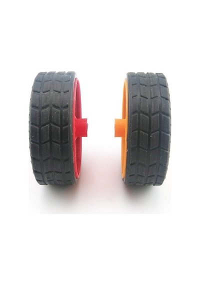 Ece 30Mm Kauçuk Tekerlek Mil Uzaktan Kumanda Modülü Motor Dişli