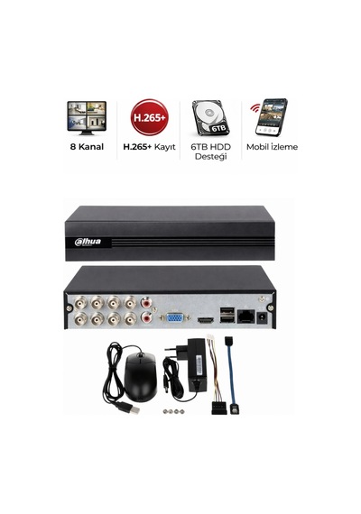 Xvr1b08ı-t Wizsense 8 Kanal Dvr Güvenlik Kamera Kayıt Cihazı