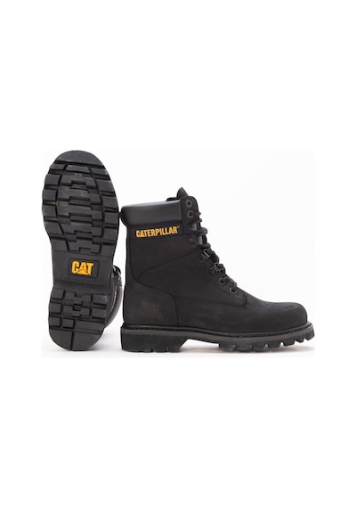 Caterpillar Cat Montana Kadın Deri Bot Siyah Siyah Nubuk