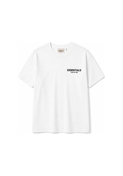Hzr Wear Erkek Enjeksiyon Baskılı Basic Tişört Bisiklet Yaka Regular Fit %100 Pamuk Beyaz