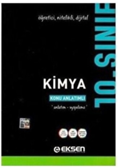 10. Sınıf Kimya Konu Anlatım Eksen Yayın