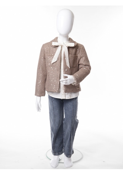 Xo Kids Kız Çocuk Alt Üst Takım 3-7 Yaş 4752 Kahverengi