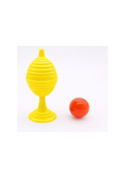 Sarı Sihirli Kupa Top Kaybetme Oyunu 7 Cm 0 - 99