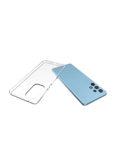 Samsung Galaxy Uyumlu   A73 5g Kılıf Darbe Emici Şeffaf Süper Silikon Kapak Col198290-şeffaf