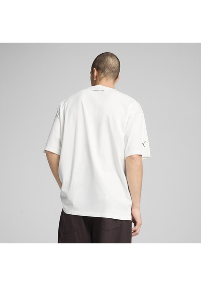 Puma Pl Graphic Tee 2 Beyaz Erkek T-shirt