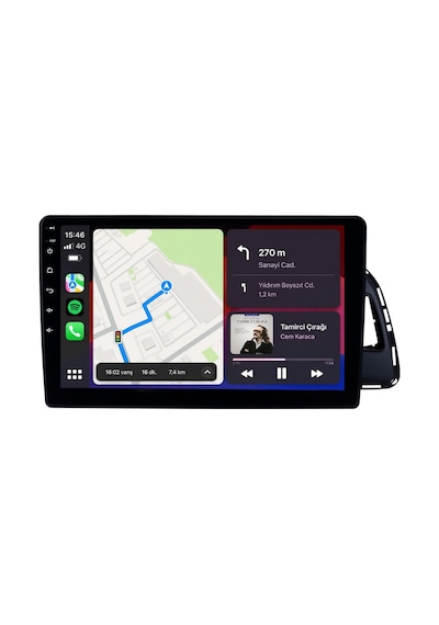 Audi Q5 Android Multimedya 10 İnç 2009-2016 Carplay Android Auto Navigasyon Kameralı 8gb Ram 128gb 9"
