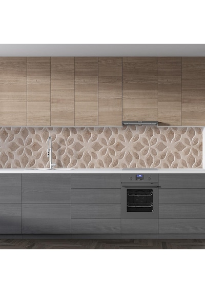 Mutfak Tezgah Arası Folyo Fayans Kaplama Folyosu Seramik Design