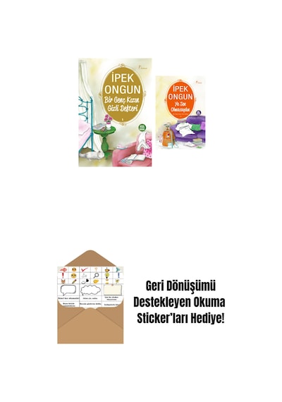 Bir Genç Kızın Gizli Defteri 1 + Ya Sen Olmasaydın + Okuma Sticker'ları