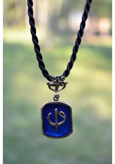 Stoneage Jewellery Elif Ve Vav Figürlü Kadın Kolye