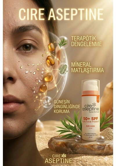 Günes Koruyucu Anti -acne Yüz Kremi Spf 50+ Sun Face Protect 50 Ml