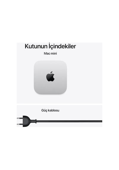 Apple Mac Mini MHQK4TU/A M6 16 GB 256 GB SSD macOS Mini Pc