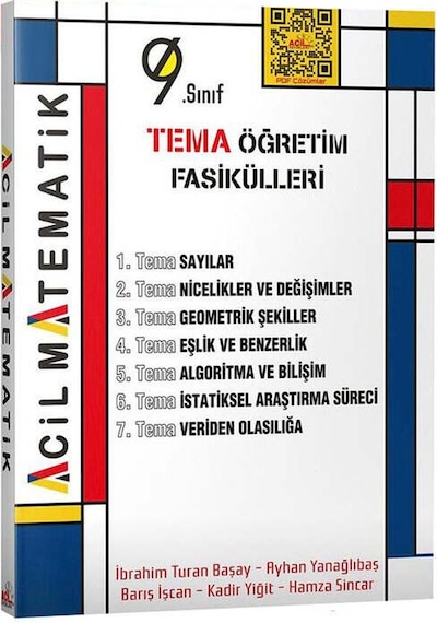 Acil Yayınları 2025 9. Sınıf Acil Matematik Tema Öğretim Fasikülleri