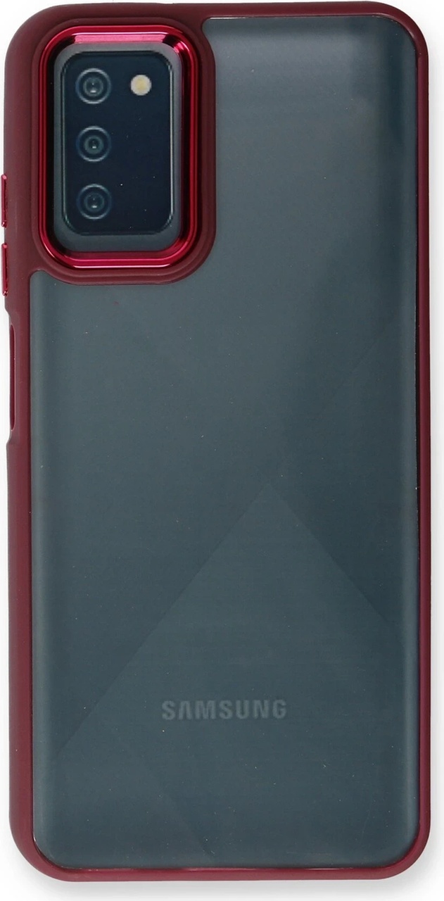 Newface Samsung Galaxy Uyumlu A03s Kılıf Dora Kapak Glblseme - 83 - Kırmızı