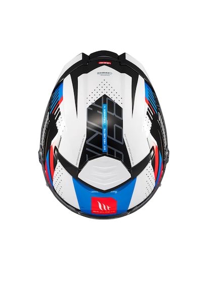 Mt Thunder 4 Luminence A7 Kask Şeffaf Vizörlü Çok Renkli