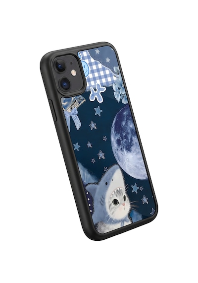 İphone 11 Uyumlu Maviköpekbalığı Desenli Kamera Korumalı Darbelere Dayanıklı Kılıf 1019-maviköpekbalığı-iphone11