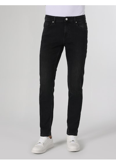 Colin's 041 Danny Slim Fit Düşük Bel Dar Paça Siyah Erkek Jean Pantolon CL1063847_Q1.V1_DN00688