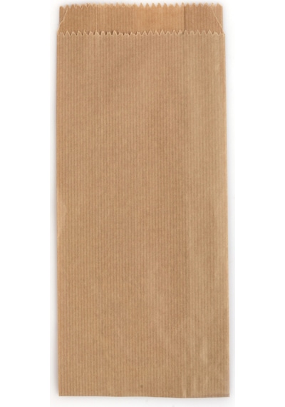 Anadolu Kağıtçılık Çizgili Şamua Kraft Kese Kağıdı 10 KG 15 x 24 CM Simitlik