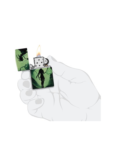 Zippo 49193 Dragon Design Çakmak Çok Renkli
