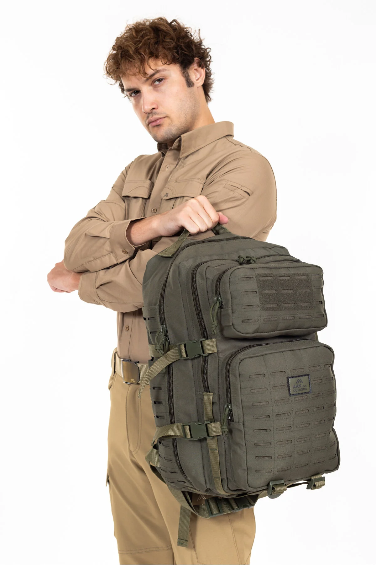 Akıncılar Outdoor Akn 45 Lt Taktik Sırt Çantası Jandarma Haki