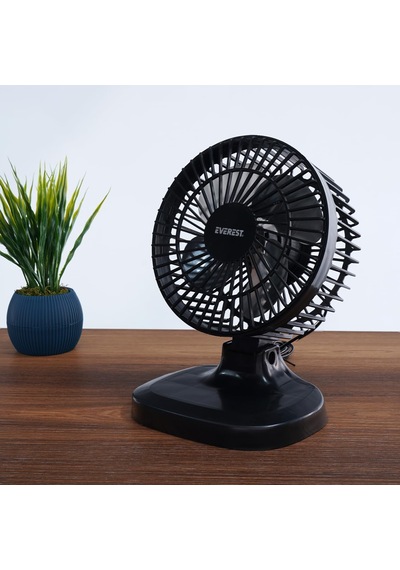 Everest Fan-503 7" Büyüklüğünde Masa Üstü Siyah Usb Fan Serinletici Vantilatör Diğer
