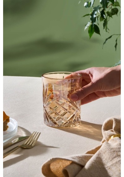 Karaca  Melodico Su Bardağı Amber 370 ml