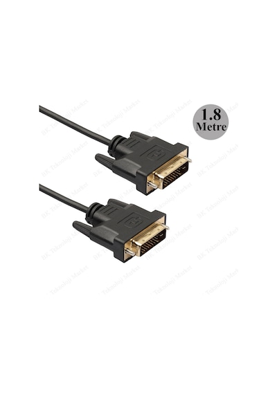 Yüksek Kalite 1.8 Metre Dvi To Dvi 24+1 Görüntü Kablosu