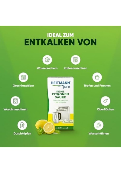Limon Asidi Kireç Çözücü, Yüzey Temizleyici 350g 10'lu Set