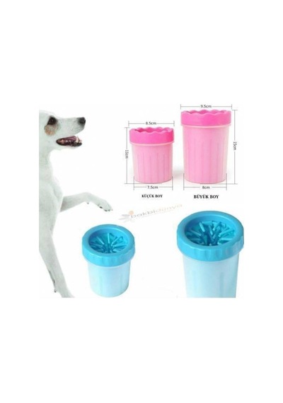 Küçük Boy Soft Gentle Köpek Ayak Yıkama Aparatı Pati Temizleme
