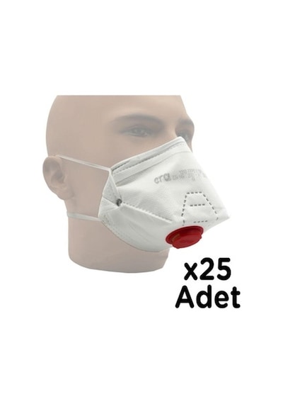 Era Toz Maskesi 1310 Ventilli Katlanır Ffp3 V Nr 25 Li Paket (539780954)