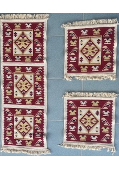 Oto Koltuk Kilim Seti | Araç Koltuk Kılıfı 3lü  set