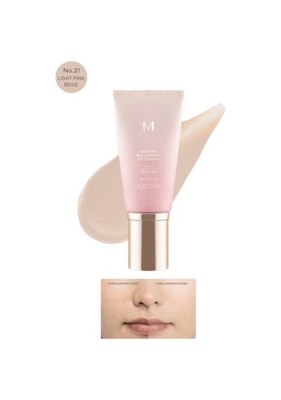 Missha Signature Real Complete BB Cream Hassas Ciltler İçin BB Krem SPF25/PA++ No: 21 45 G