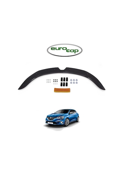 Eurocap Renault Megane 4 Ön Kaput Maskesi Koruma Rüzgarlığı Defl